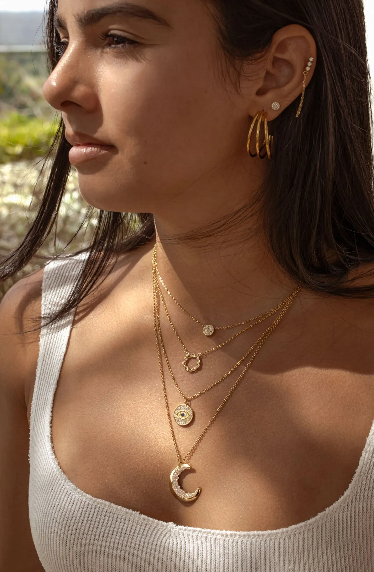 Stella Circle Necklace