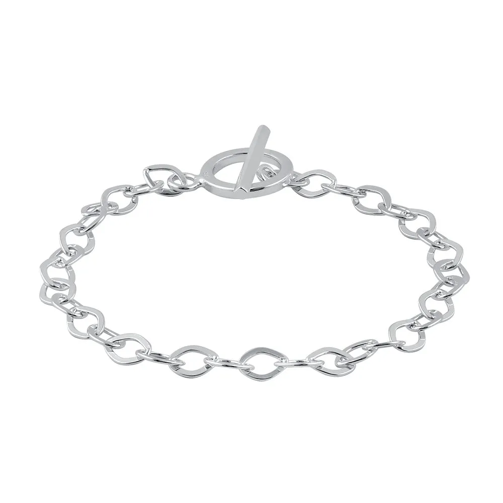 Sterling Silver Linked Bracelet