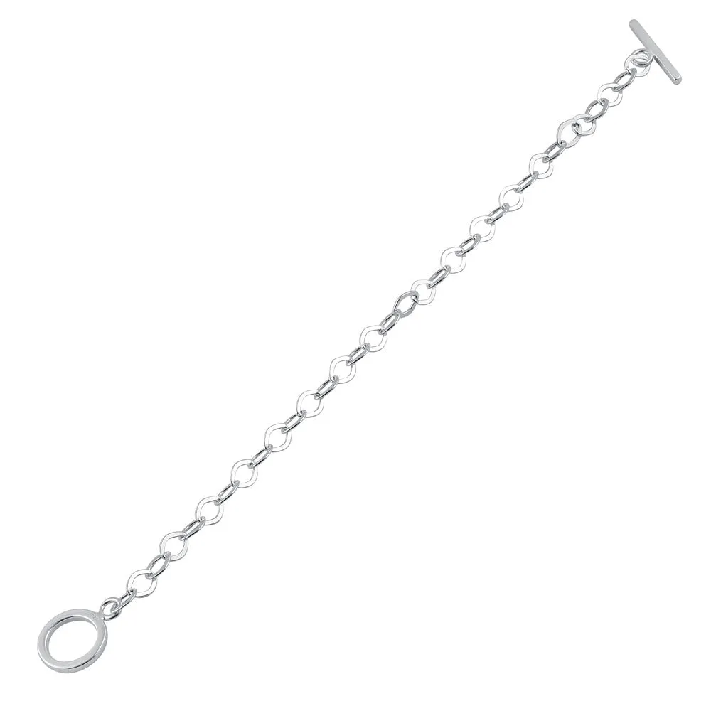 Sterling Silver Linked Bracelet