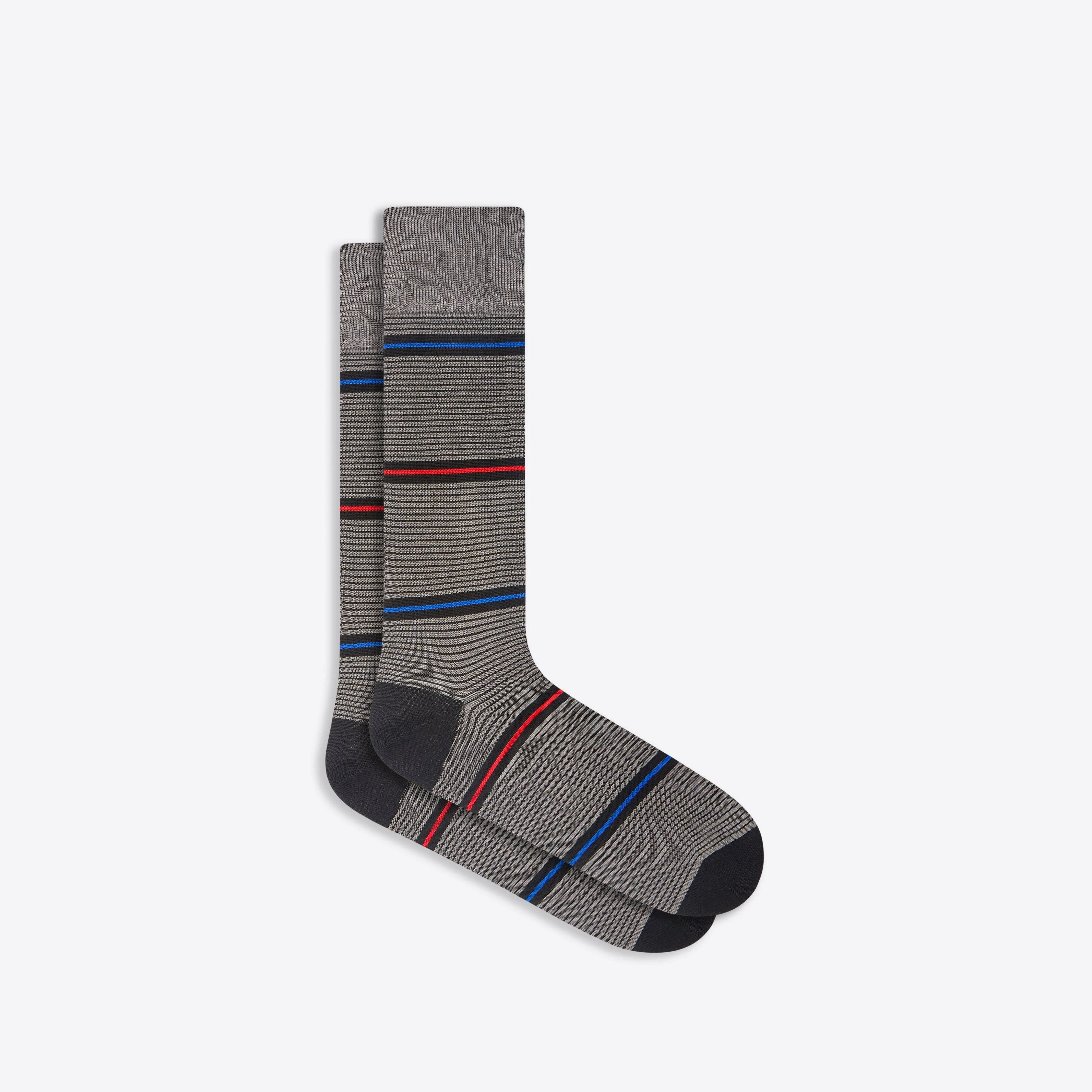 Striped Mid-Calf Socks