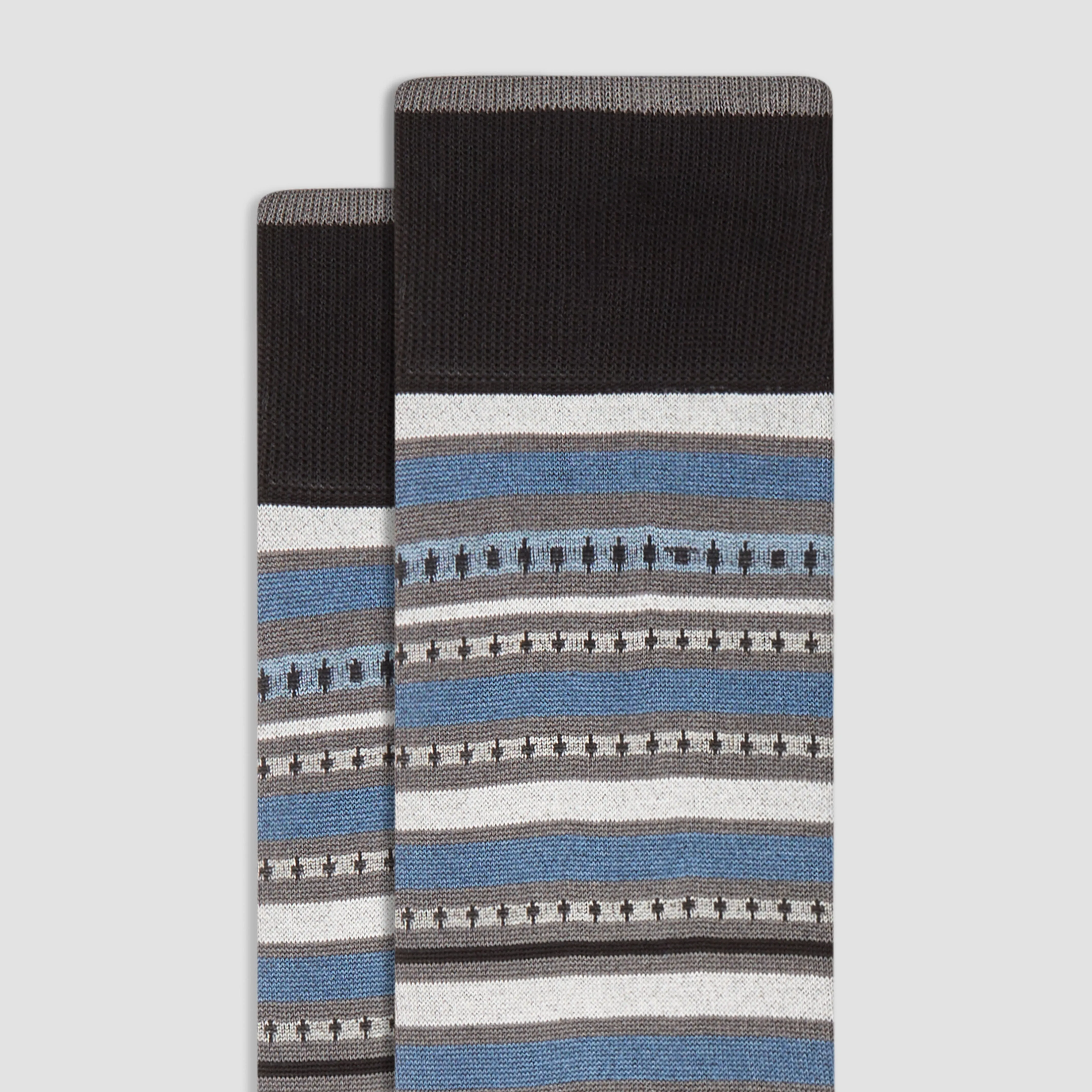 Striped Mid-Calf Socks