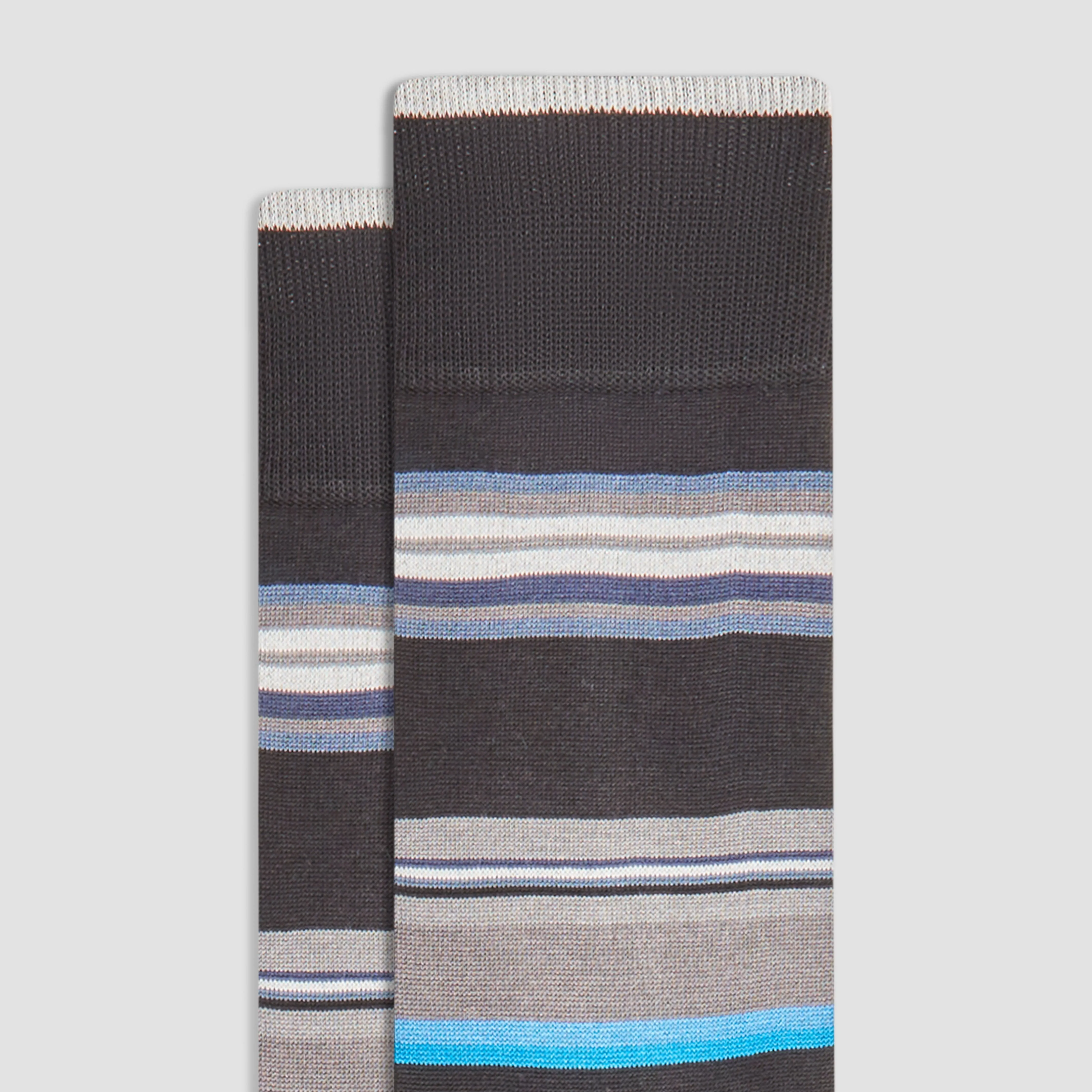 Striped Mid-Calf Socks