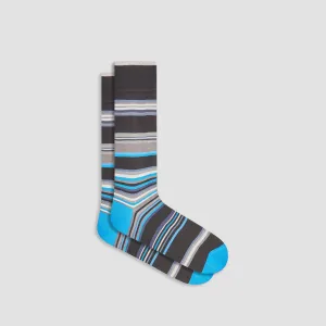 Striped Mid-Calf Socks
