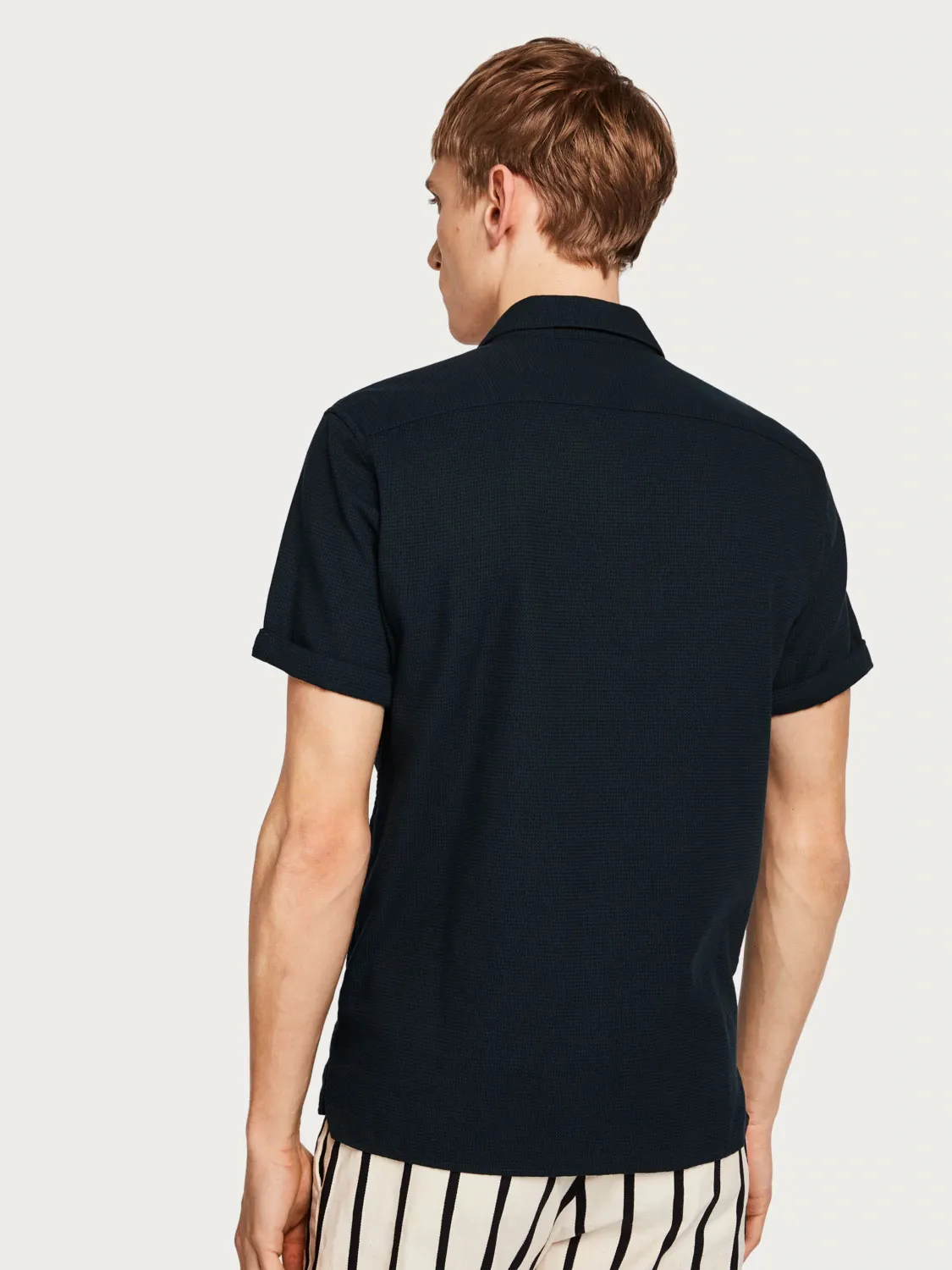 Structured Hawaii Shirt Regular fit