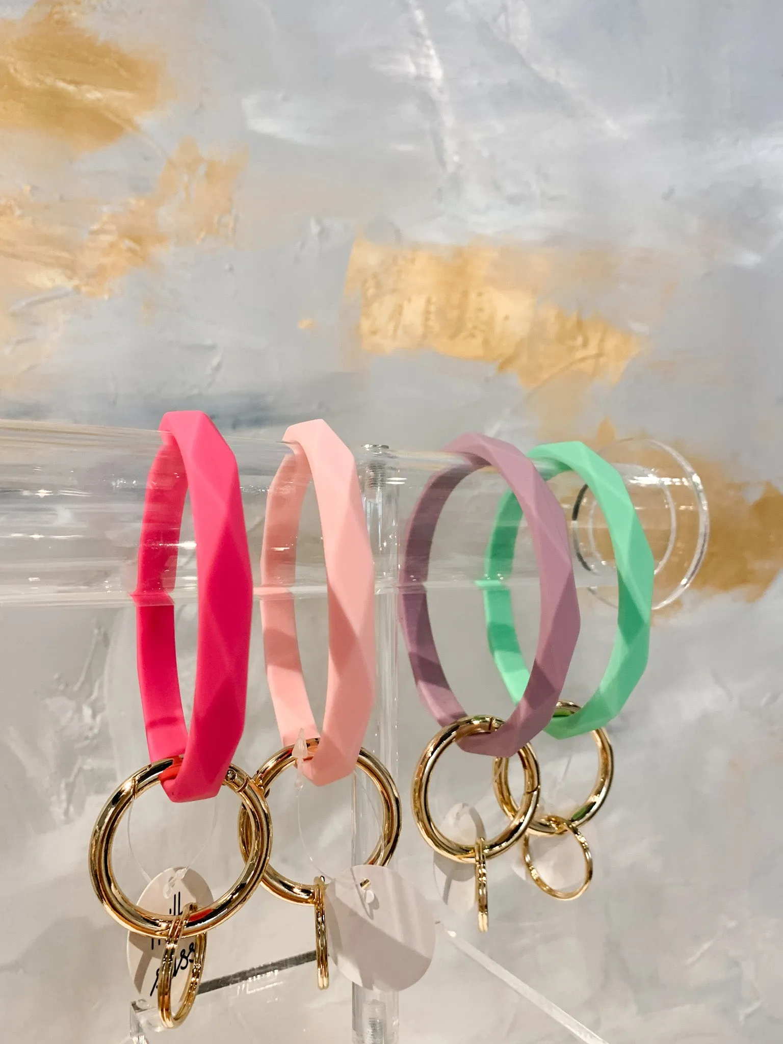 Structured Keychain Bracelet