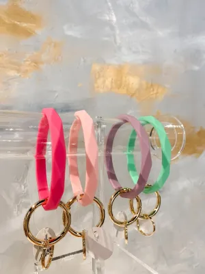 Structured Keychain Bracelet