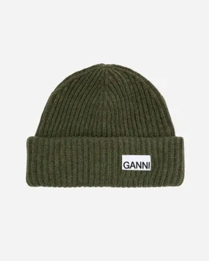 Structured Rib Beanie - Kalamata