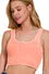Subtle Basics Cami Tank- Coral