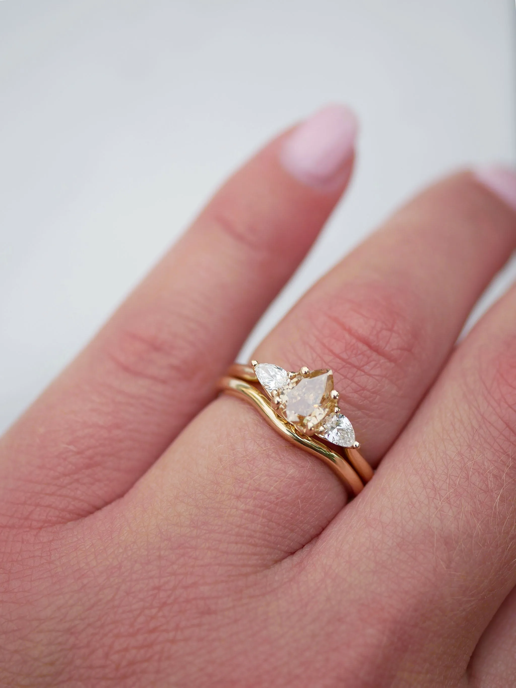 Subtle Contour Ring