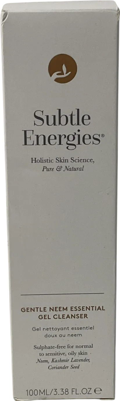 subtle energies Gentle Neem Essential Gel Cleanser 100ml