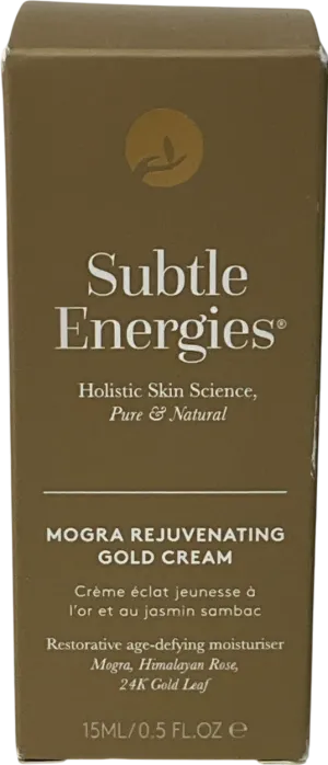 subtle energies Mogra Rejuvenating Gold Cream 15ml