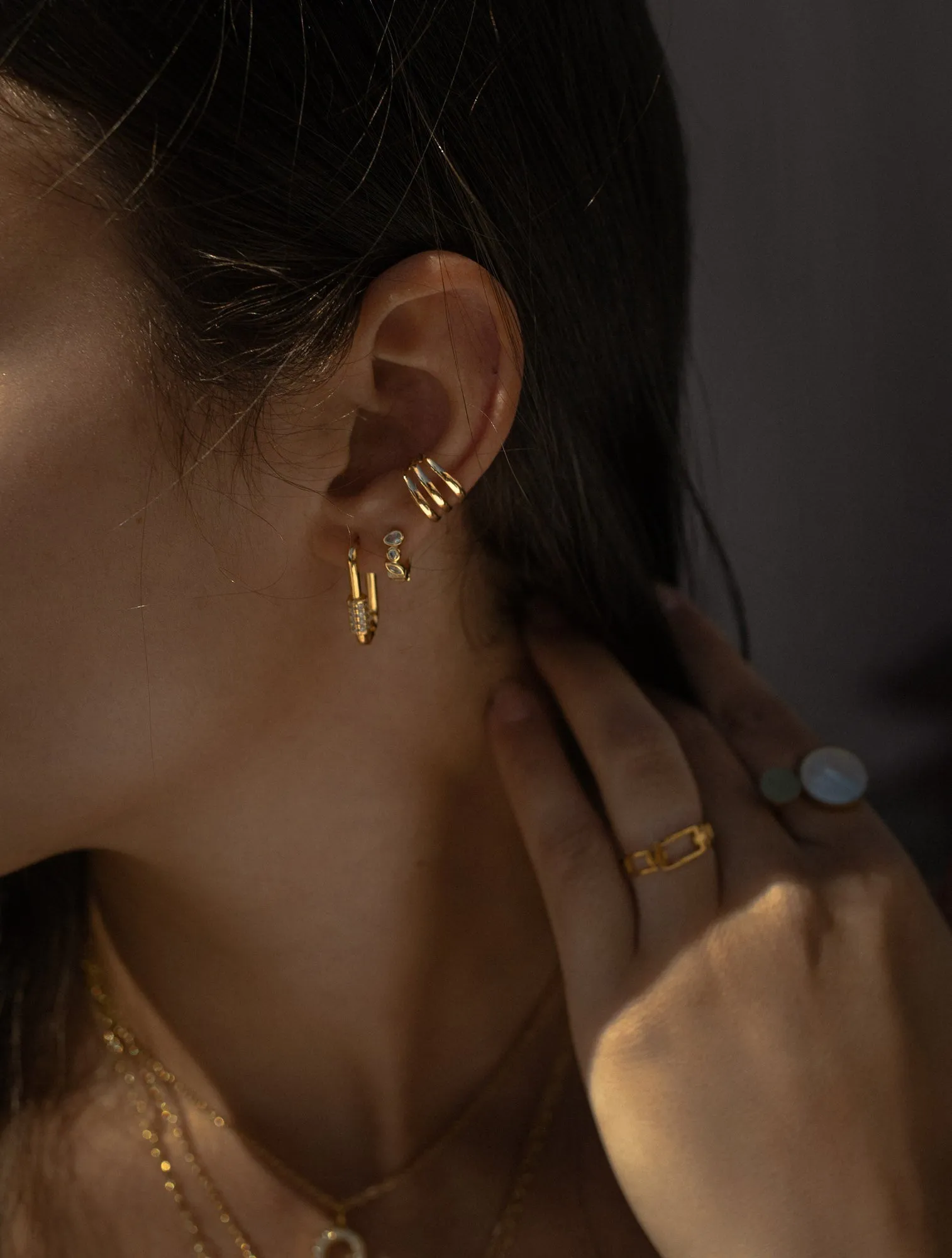 Subtle Shimmer Earrings