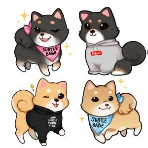 Subtle Sticker Pack
