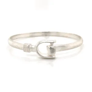 Subtle Stirrup Bangle