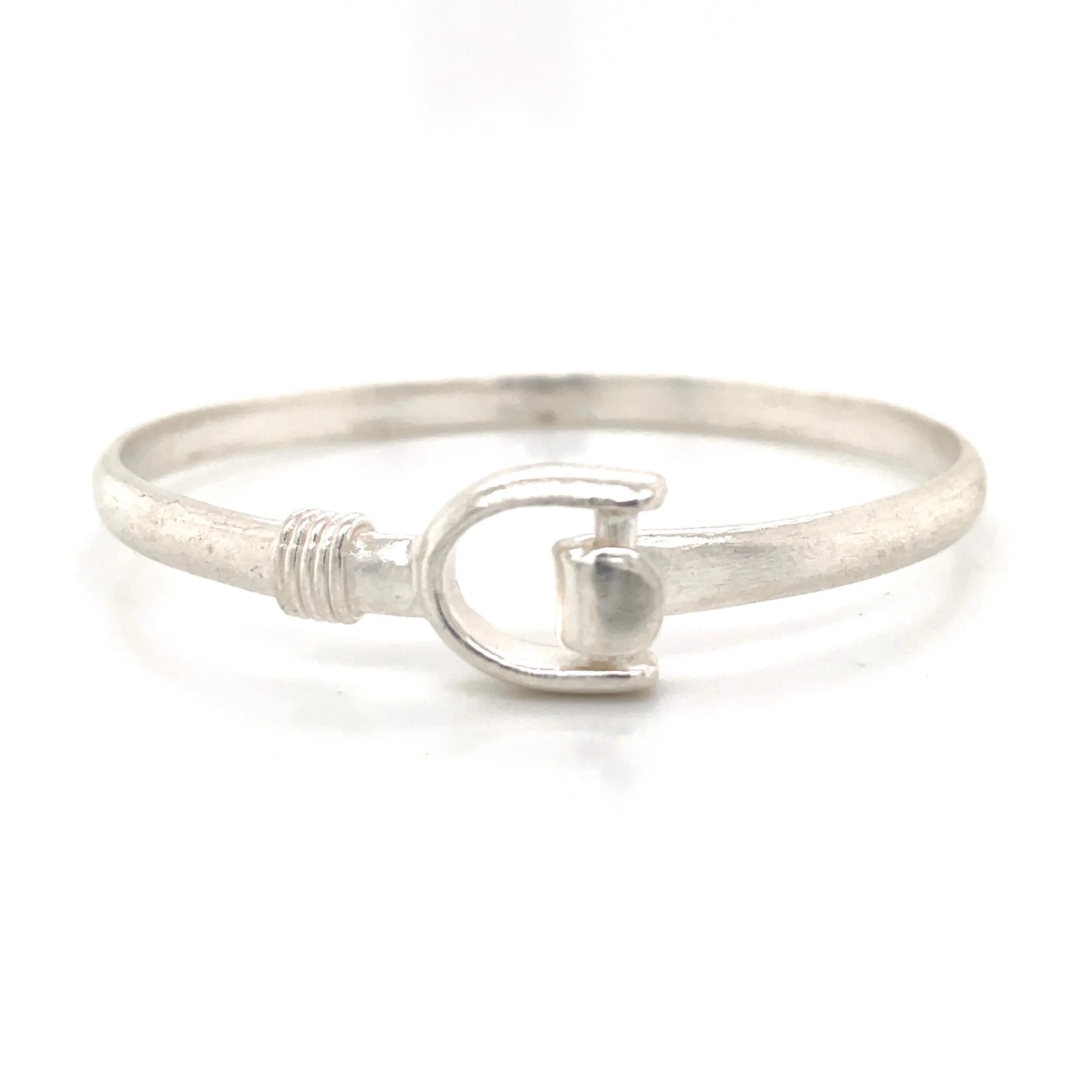 Subtle Stirrup Bangle