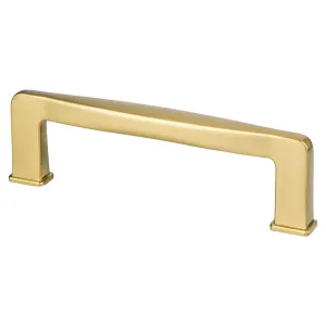 Subtle Surge 96mm CC Modern Brushed Gold Pull - Formally known as Modern Bronze