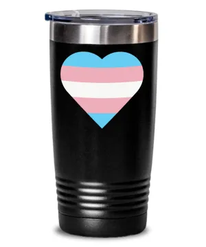 Subtle Trans Pride, Transgender Mug, Trans Mug, Trans Tumbler, LGBTQ Mug, Trans Gifts, Trans Flag, Trans Ally, Coffee Cup