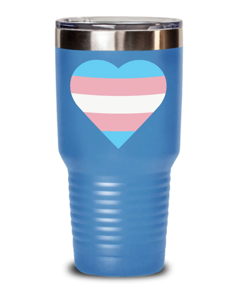 Subtle Trans Pride, Transgender Mug, Trans Mug, Trans Tumbler, LGBTQ Mug, Trans Gifts, Trans Flag, Trans Ally, Coffee Cup
