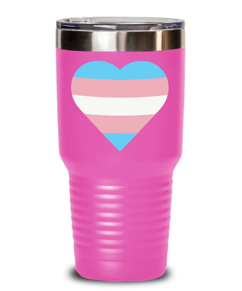 Subtle Trans Pride, Transgender Mug, Trans Mug, Trans Tumbler, LGBTQ Mug, Trans Gifts, Trans Flag, Trans Ally, Coffee Cup