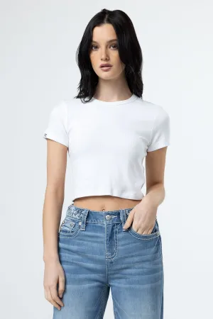 Subtle Wash Crop Tee