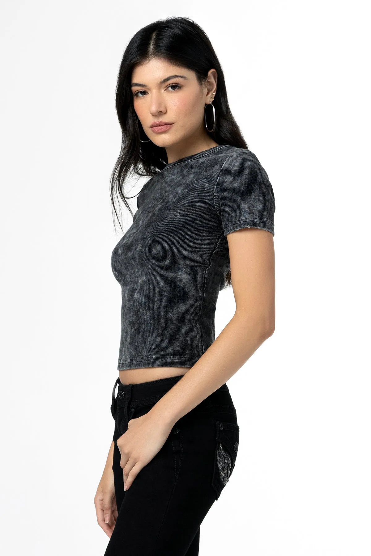Subtle Wash Longline Tee