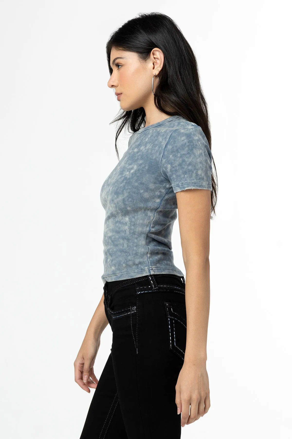 Subtle Wash Longline Tee