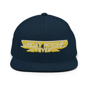 Sunday Worship Fever Snapback Hat