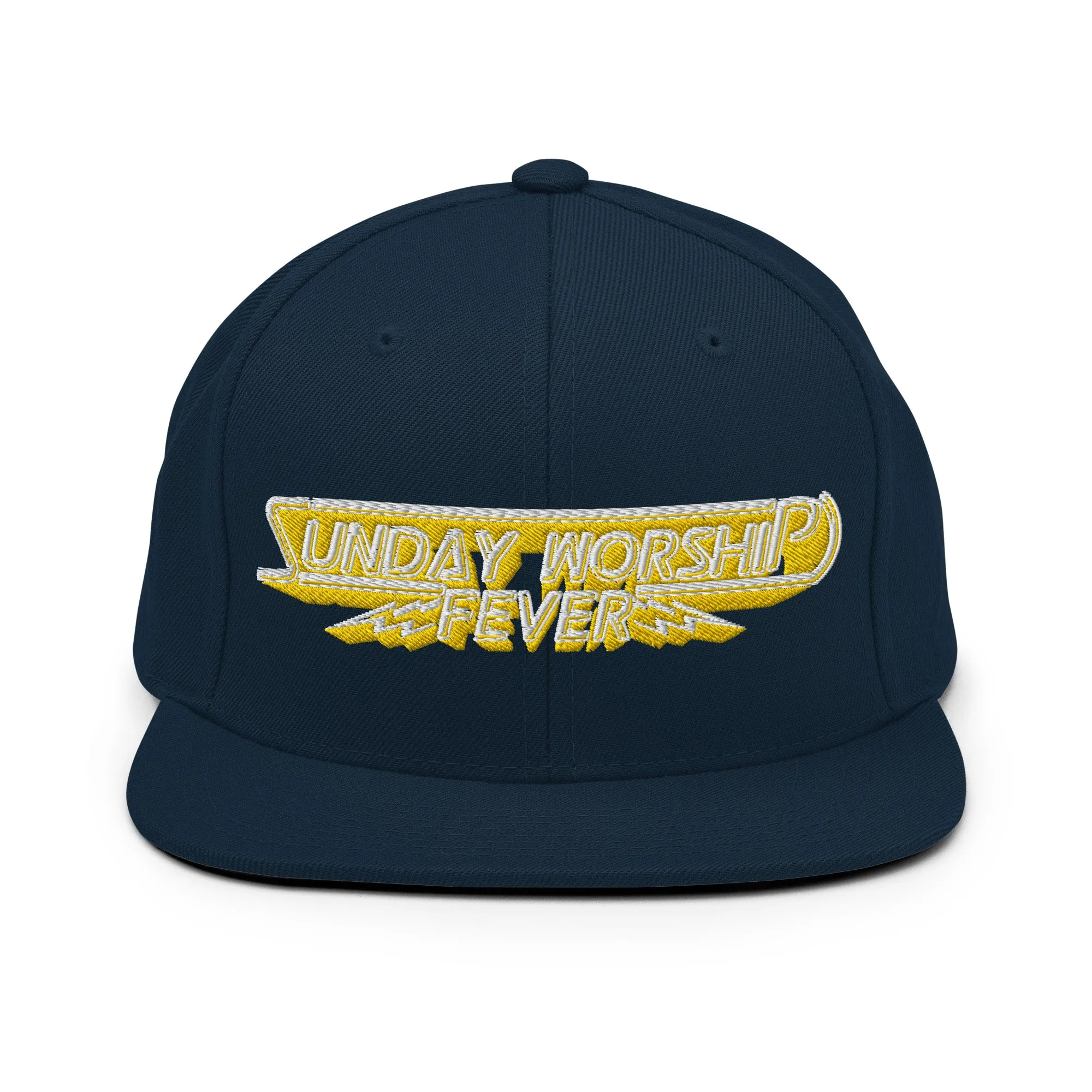 Sunday Worship Fever Snapback Hat