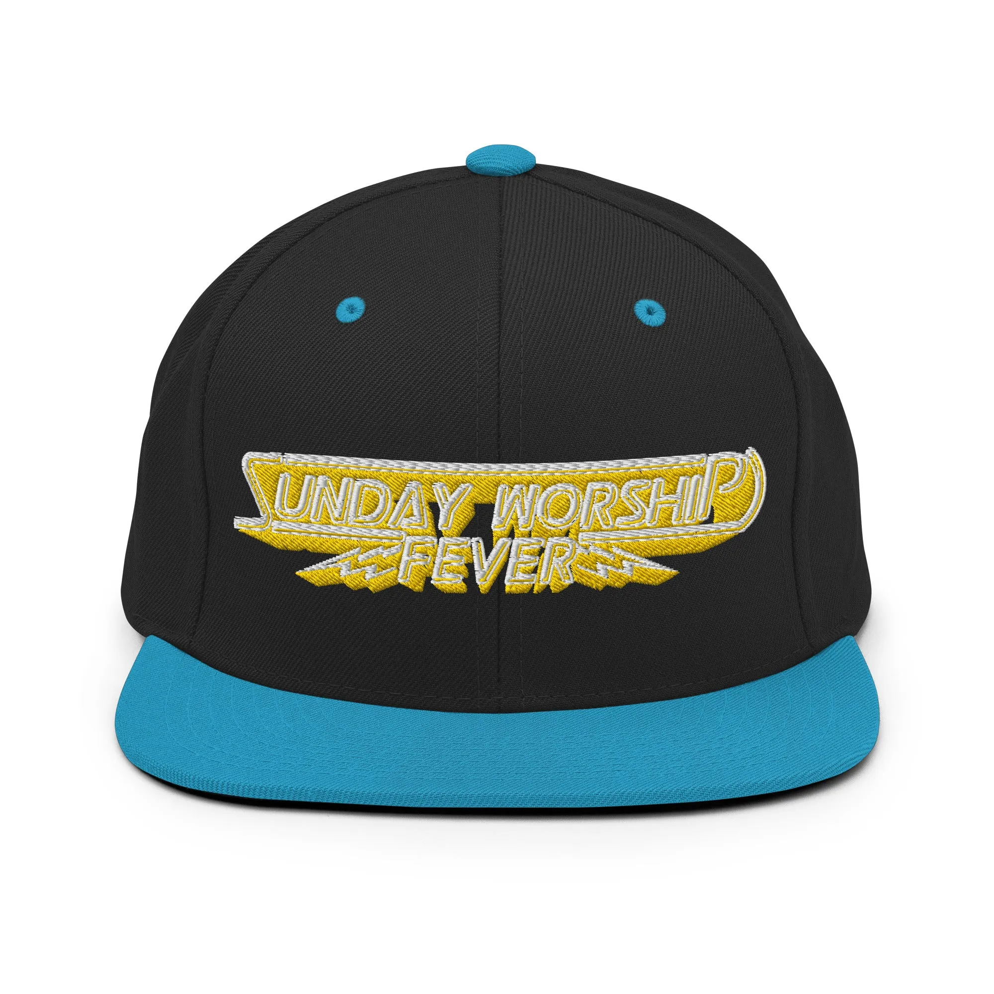 Sunday Worship Fever Snapback Hat
