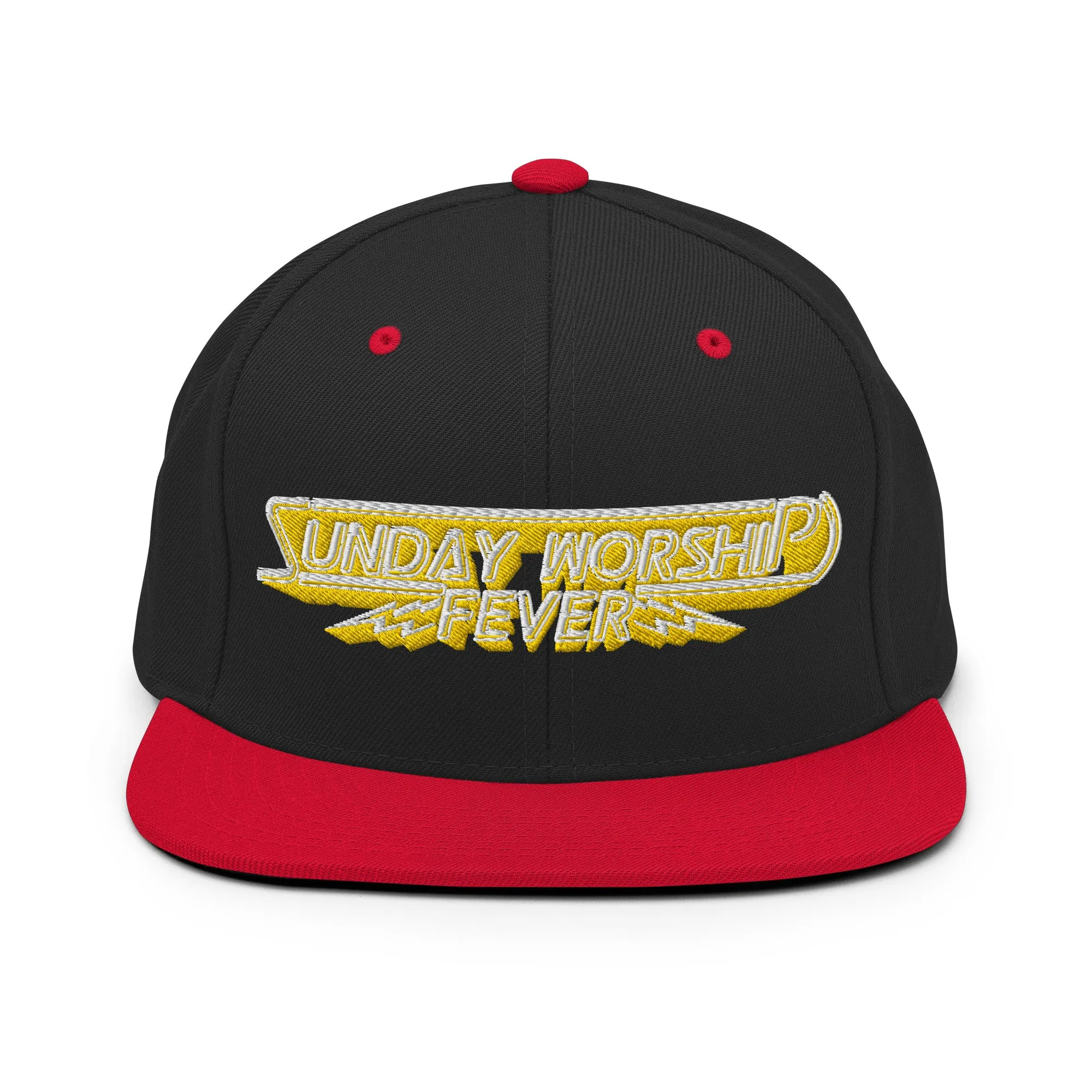 Sunday Worship Fever Snapback Hat