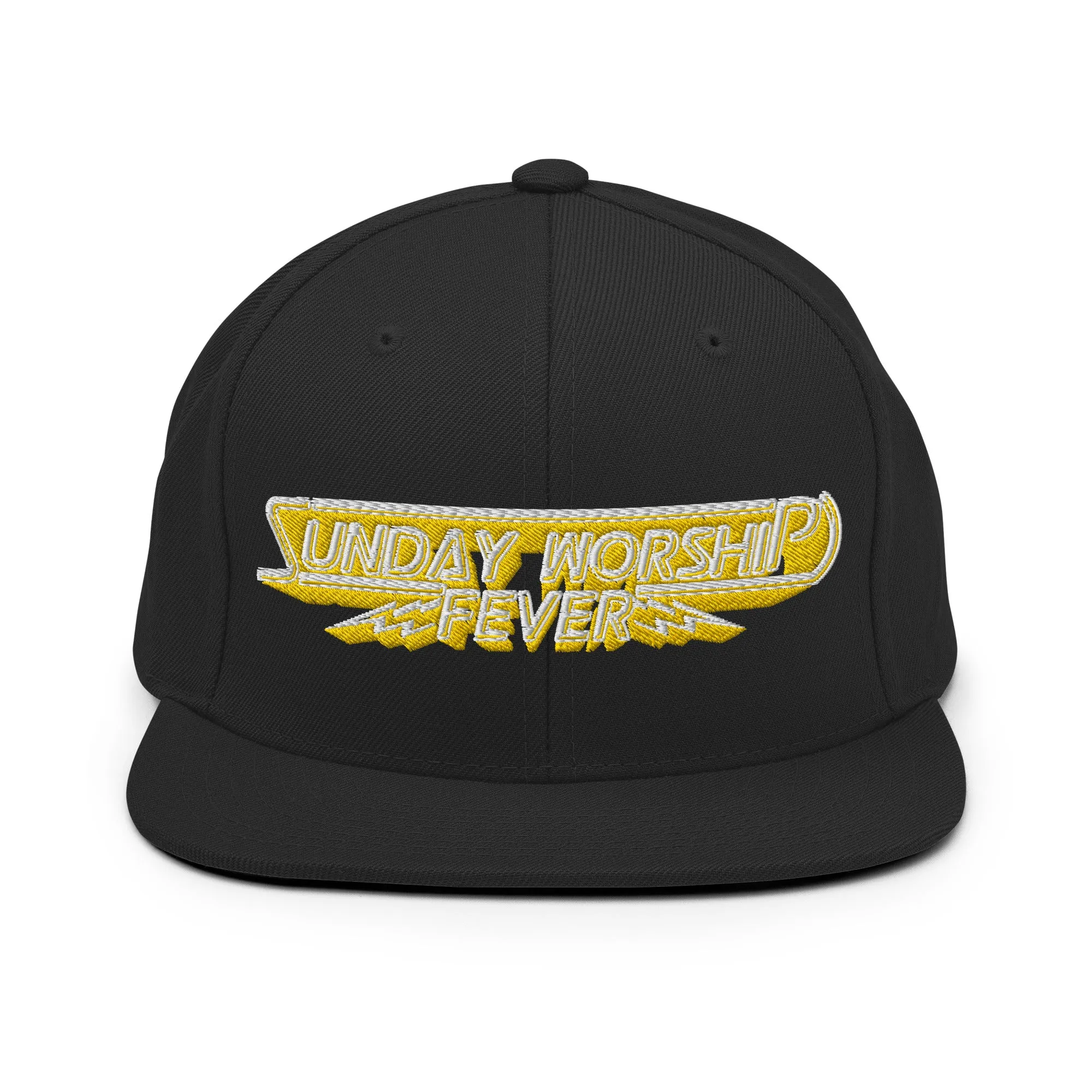 Sunday Worship Fever Snapback Hat