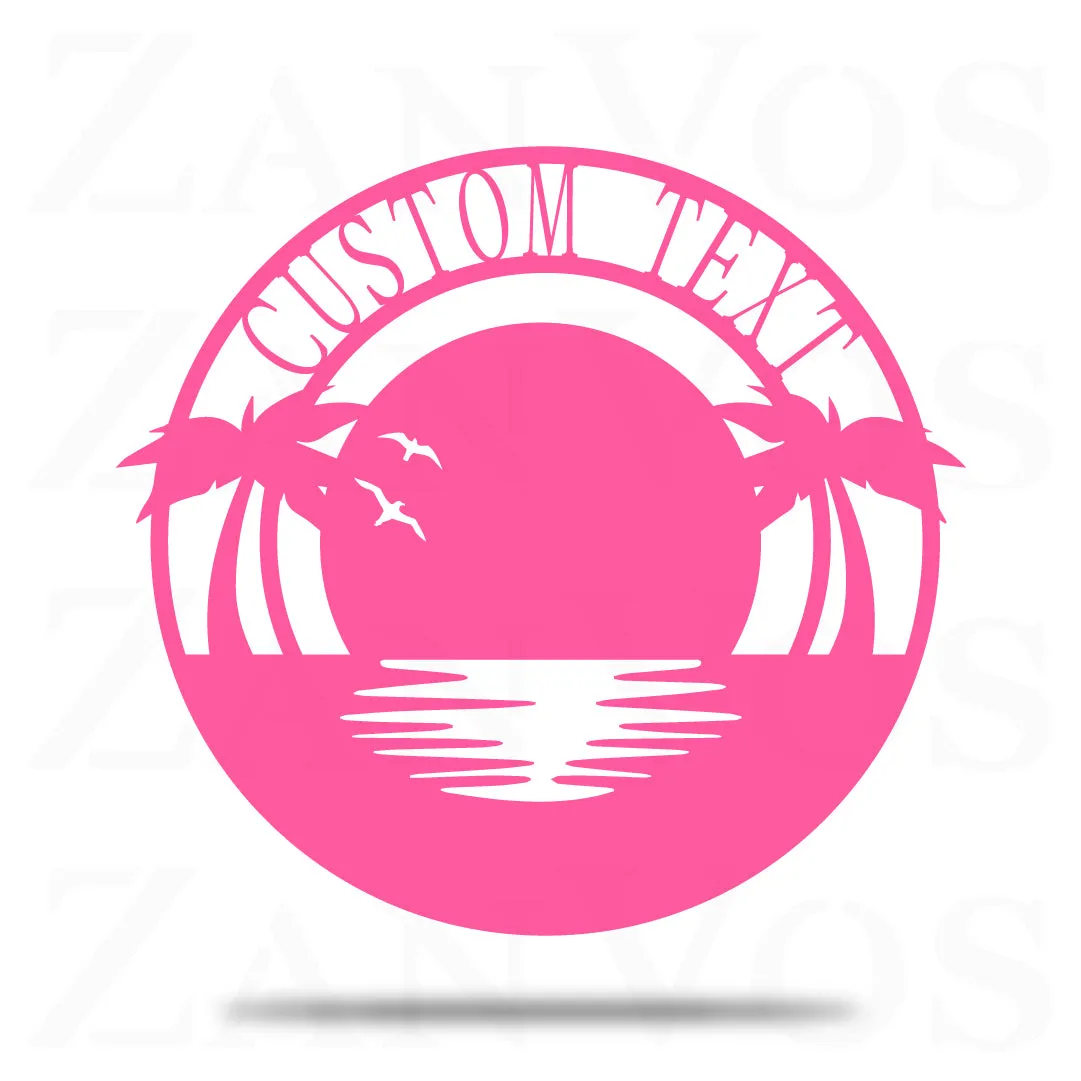 Sunset Monogram
