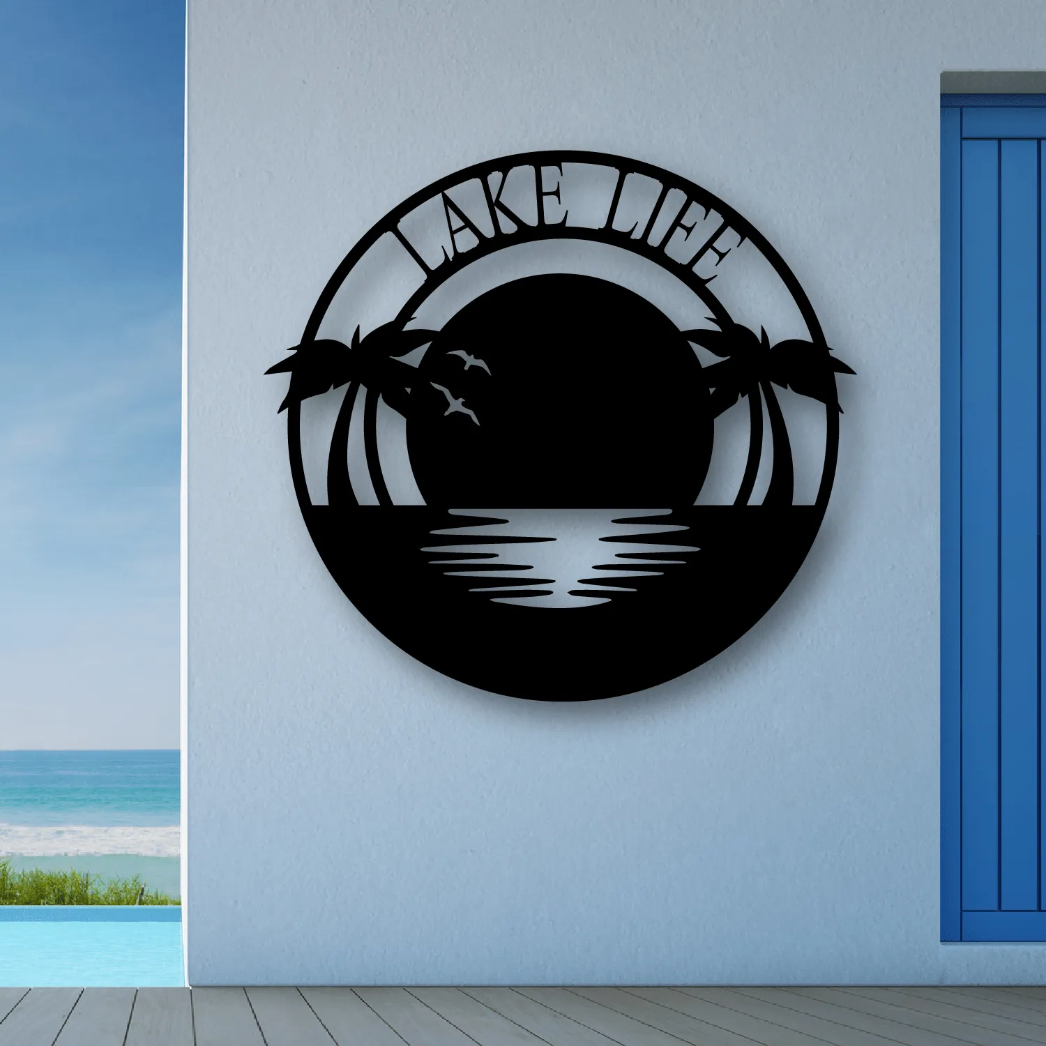 Sunset Monogram
