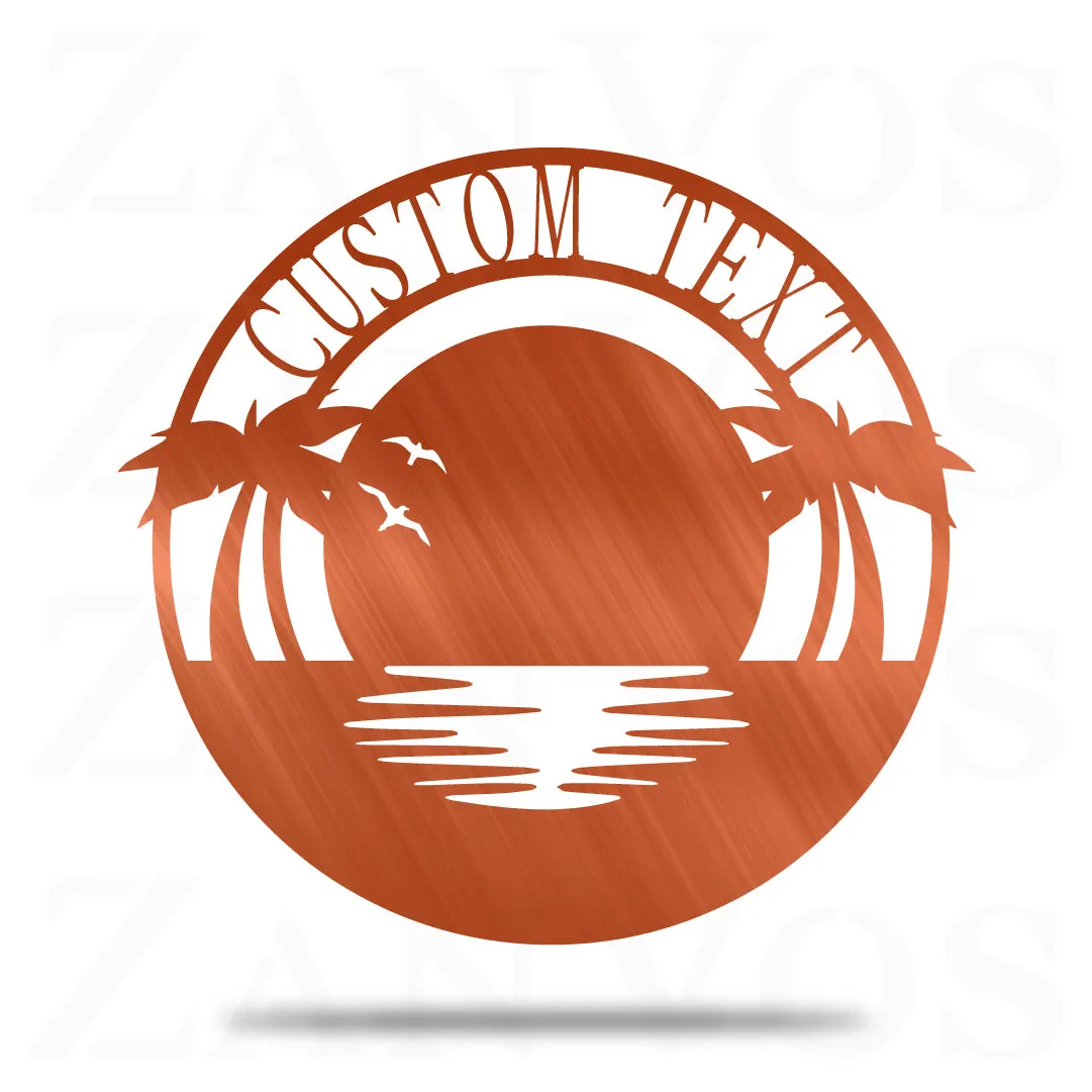 Sunset Monogram