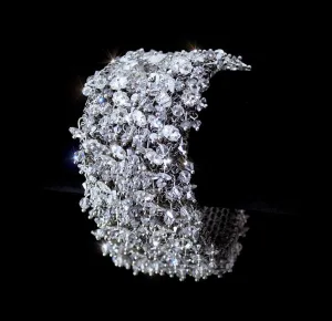 Swarovski Crystal and Chainmail Bracelet