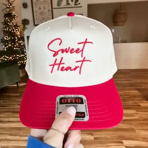 Sweet Heart Valentines Structured Hat