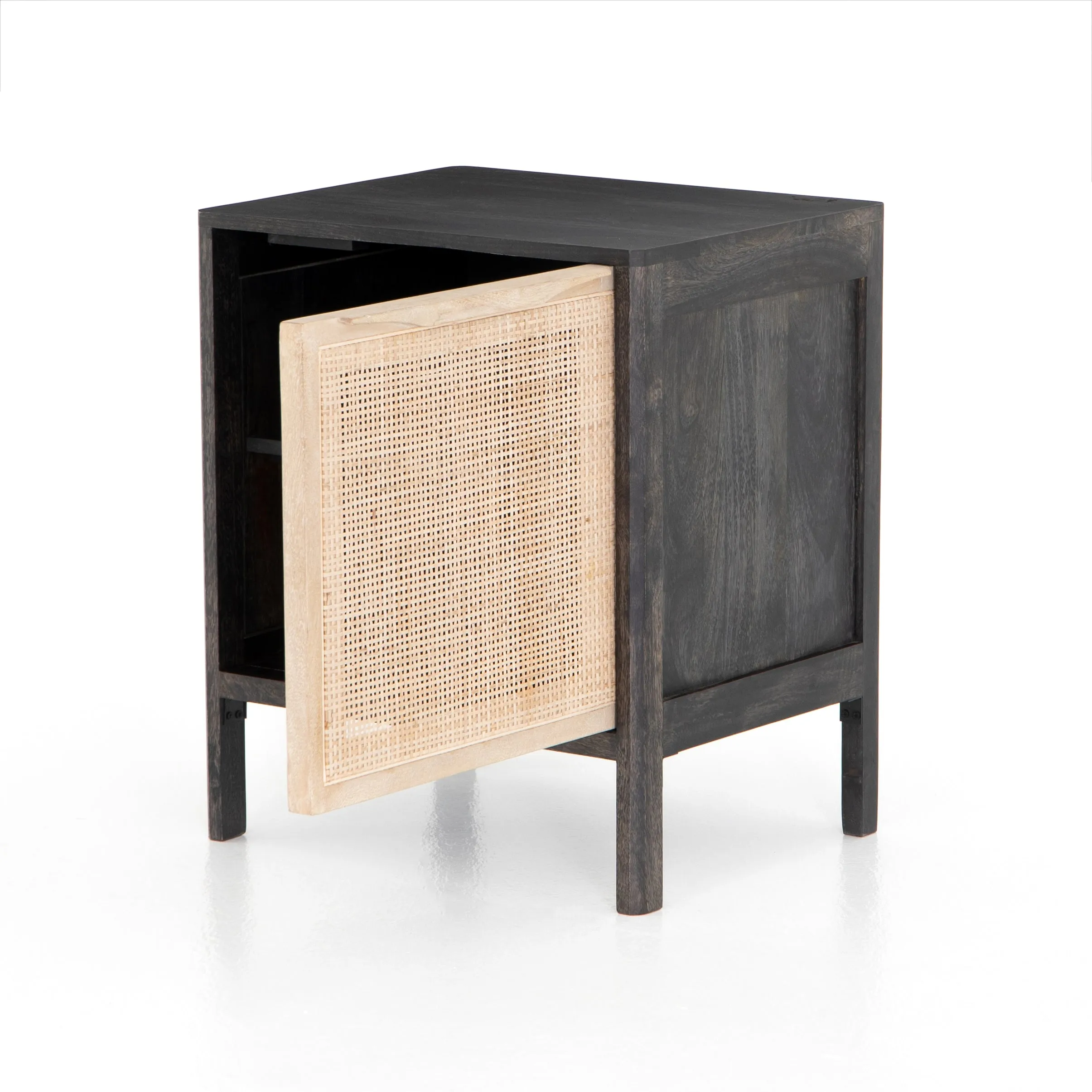 Sydney Nightstand-Black Wash