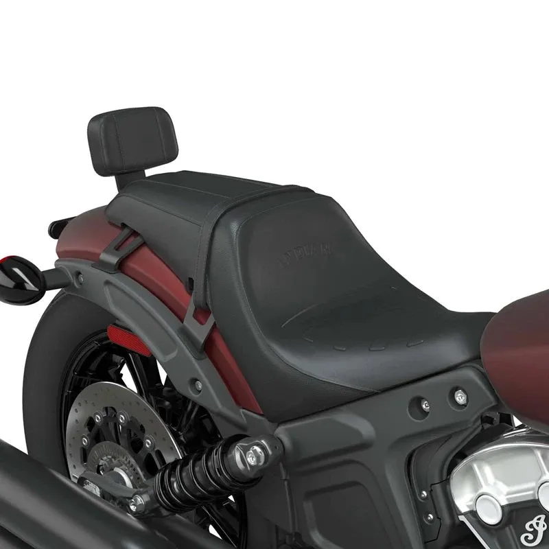 Syndicate Low Profile Passenger Backrest, Black (Scout)