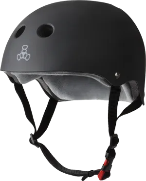 T8 | Certified Sweat Saver Helmet | Rubber Black