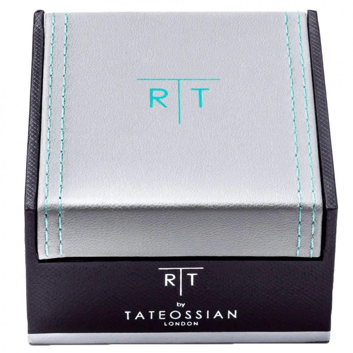 Tateossian Men's Silver Tie Bar Engraved with Subtle Design