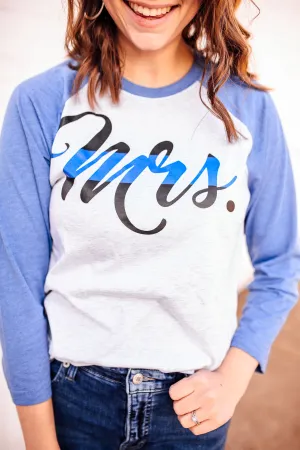 TBL Mrs Unisex Baseball Raglan