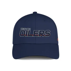 Team Bar Graphic Stretch Cap - Edmonton Oilers