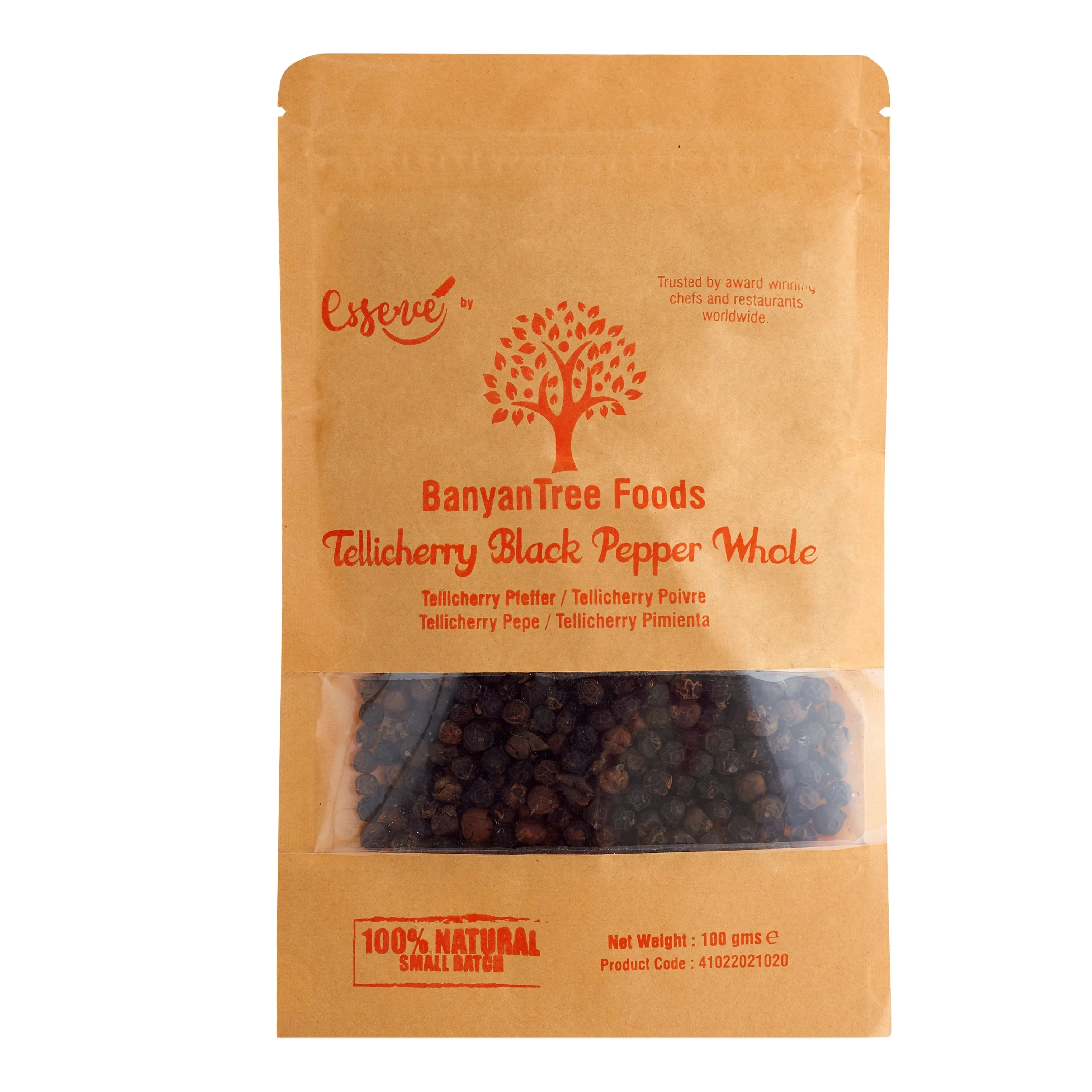 Tellicherry Black Pepper Whole