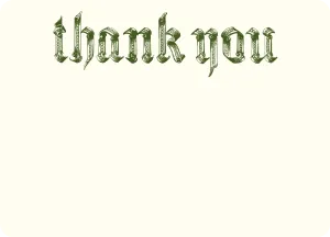 Thank You Renaissance A6 Notes