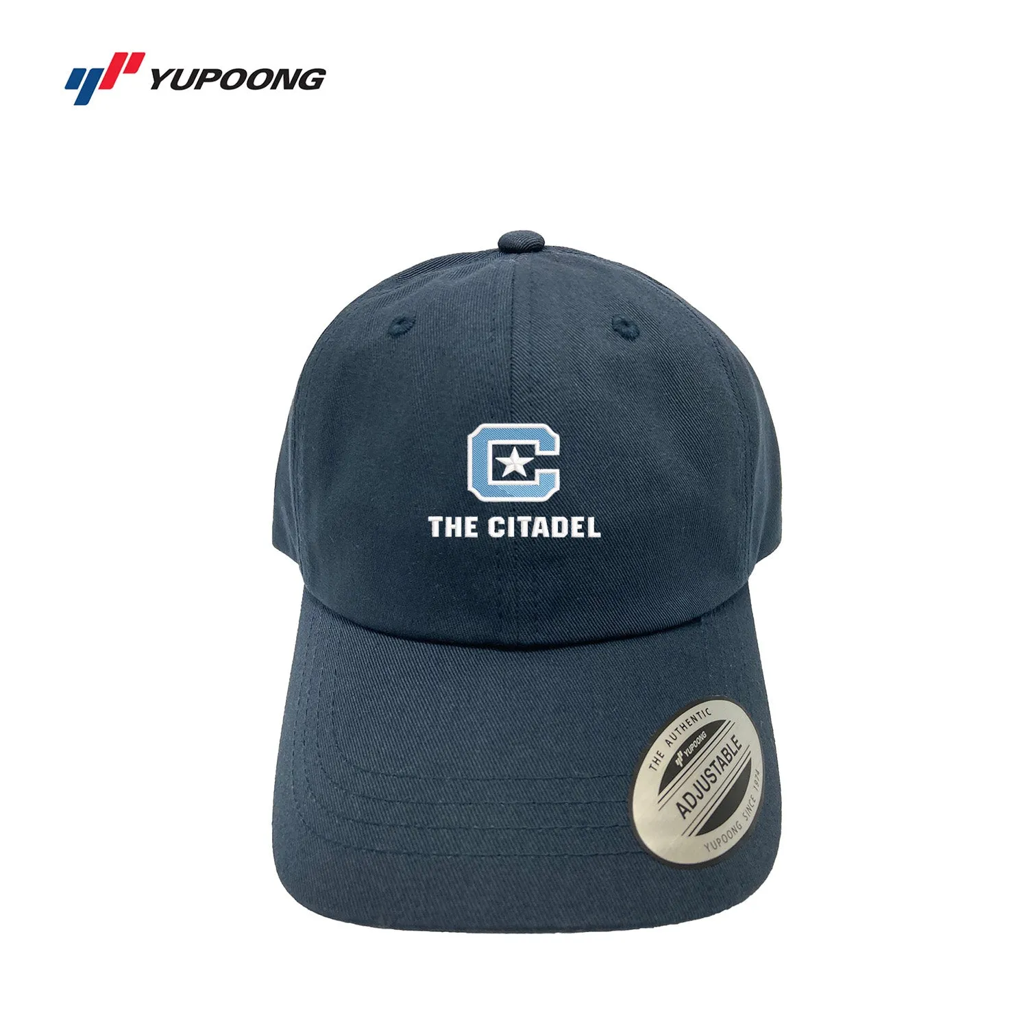 The Citadel, C Star, Yupoong Adult Low-Profile Cotton Twill Dad Cap