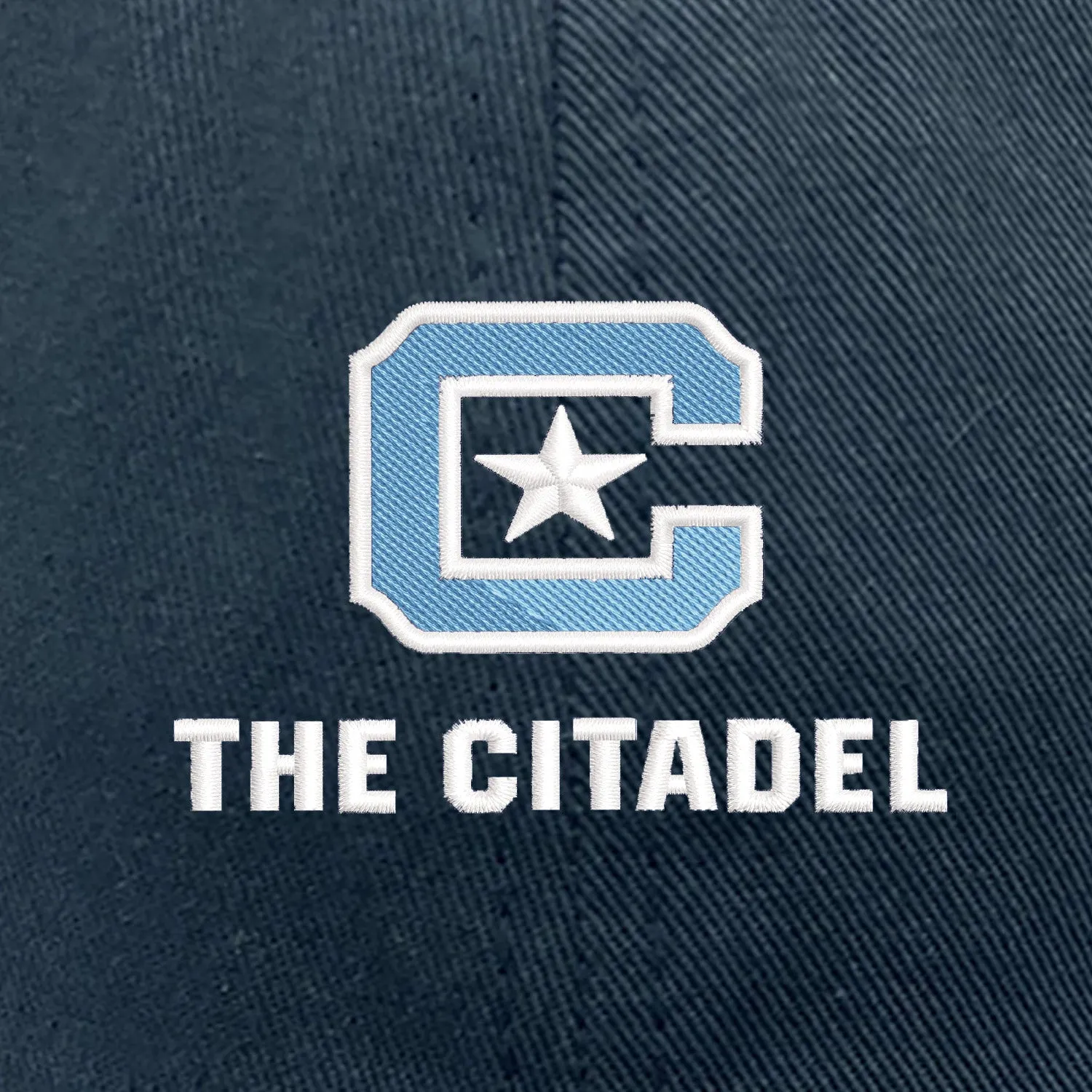 The Citadel, C Star, Yupoong Adult Low-Profile Cotton Twill Dad Cap