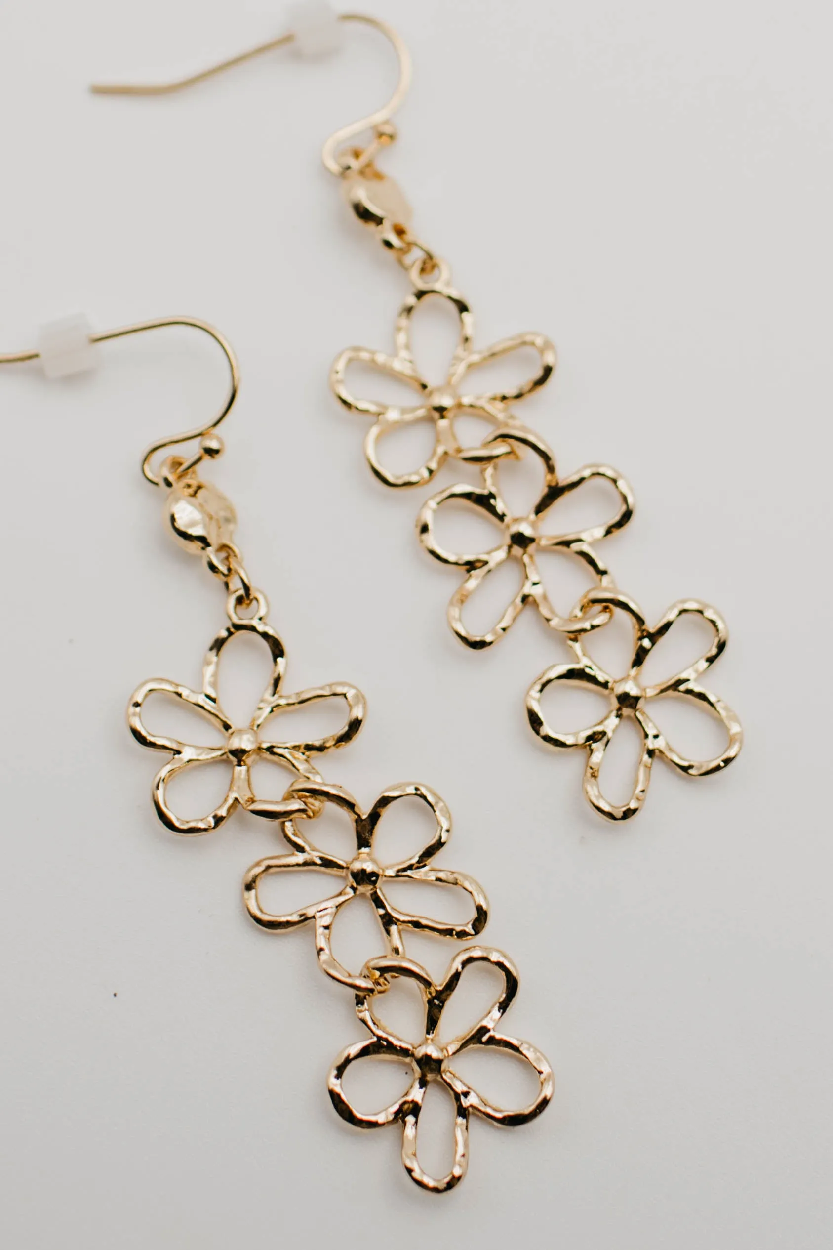 The Lucca Linked Flower Earring