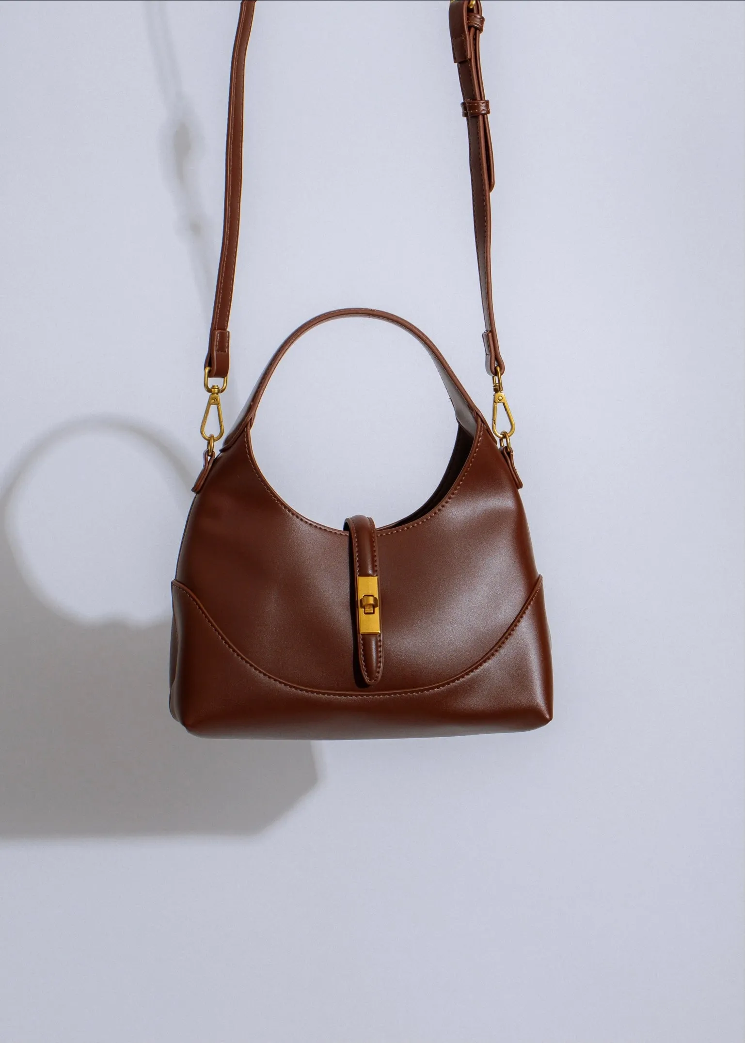 The Luxe Crescent Light Brown