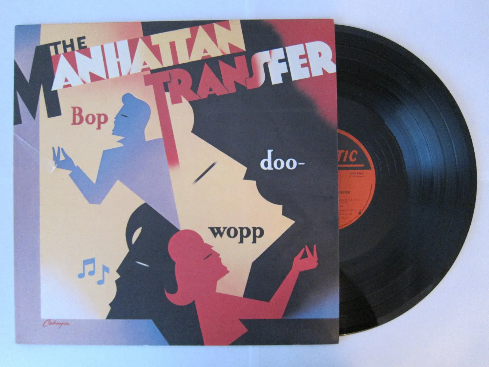The Manhattan Transfer - Bop Doo-Wopp VG  VG 