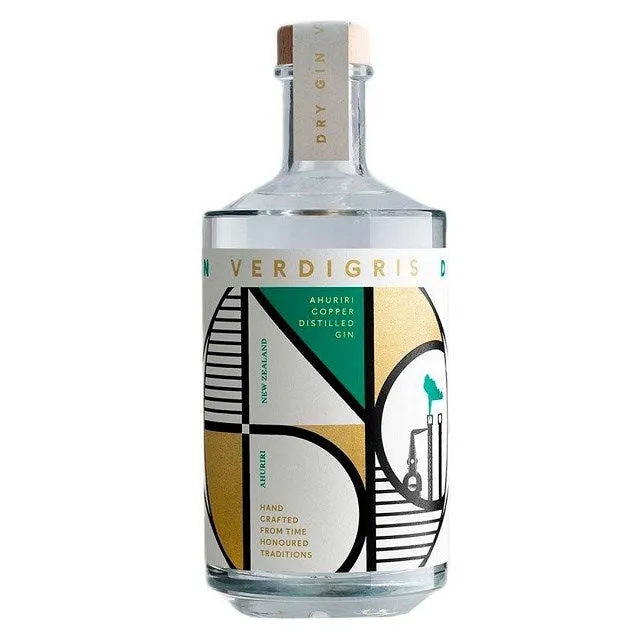 The National Distilling Co. Ltd Verdigris Dry Gin 700mL
